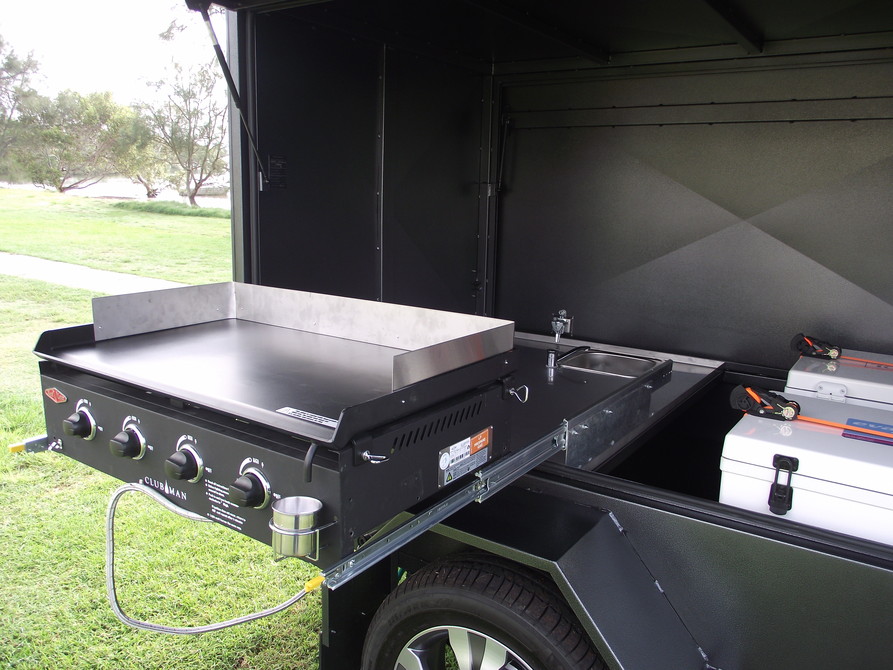 Honda BBQ trailer