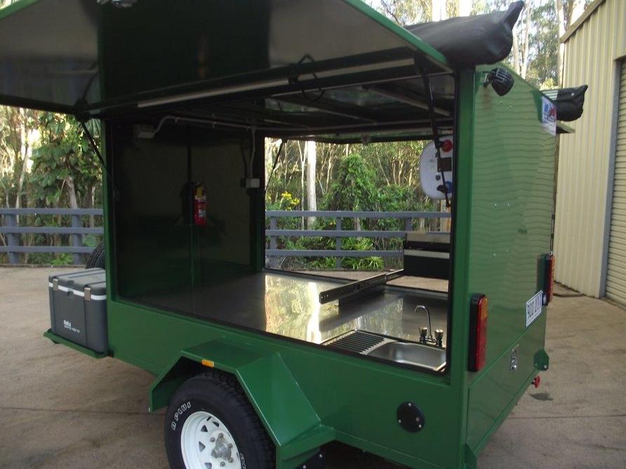 Brisbane Boys College BBQ Trailer