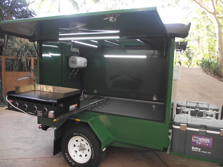 Brisbane Boys College BBQ Trailer