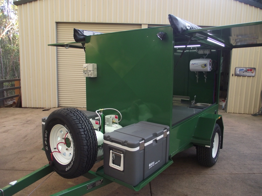 Brisbane Boys College BBQ Trailer