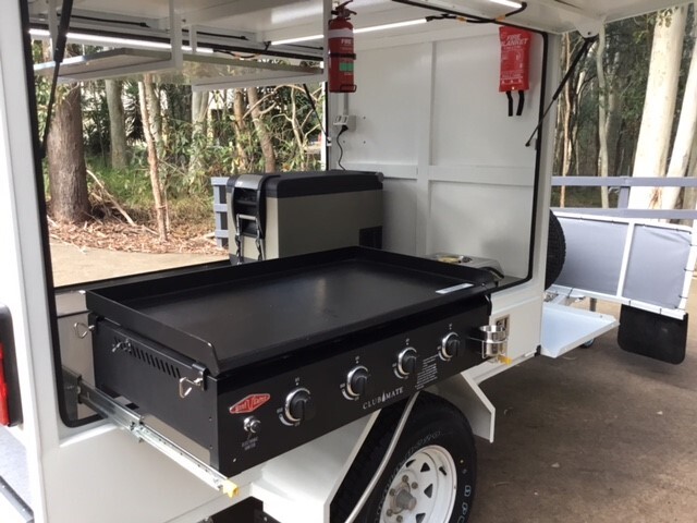 Standard Steel BBQ Trailer